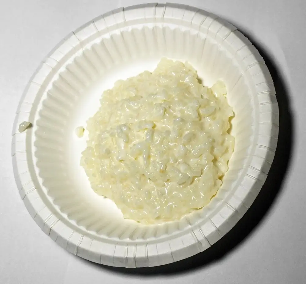 Riisipuuroa kulhossa
